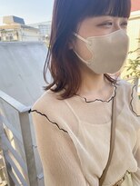 オーシャン(Ocean)&nbsp;［OCEAN Hair&Life水田成美］イヤリングカラー/オレンジブラウン