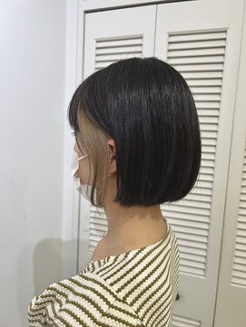 アドラーブル 万代店 (adorable) 【イヤリングカラー】【ミニボブ】10代20代30代