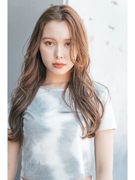 アルテ(ARTE) 【ARTE表参道/青山】モテ髪ミディアム×透明感カラー