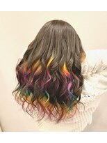 リズ(Liz.)&nbsp;インナーカラー×レインボー