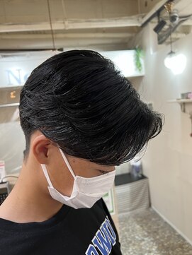 ネオリーブクレア 綱島店(Neolive Krea) 髪質改善/MEN’S HAIR/センターパート/簡単スタイリング/綱島