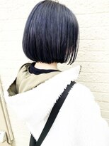 モリオ フロム ロンドン 成増店&nbsp;【morio成増/玉井】 ボブ　ネイビーブルー