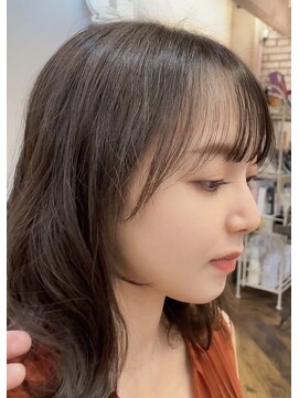 ベレッタ 楠葉店(veretta.) 顔周りも可愛い小顔効果サイドバング 喜多朝也/30代/40代/50代