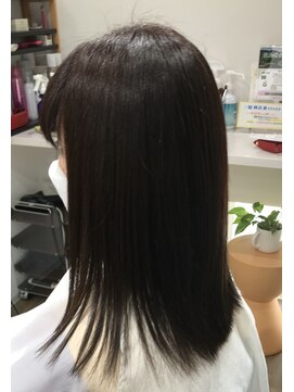 粧 髪質改善カラー+ファイバーシステムトリートメント+MB