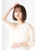 【Totia梅田】こなれヘア×うるツヤ大人ボブ
