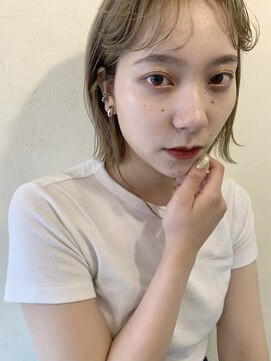 キューズ クラブ(cuz KLUB) 【cuzKLUB】ボブ×ハイトーンベージュ＊池袋