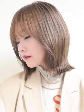 アイニティ 江坂(Inity) [Inity]外ハネボブ×グレージュ[髪質改善/江坂/ダメージレス]