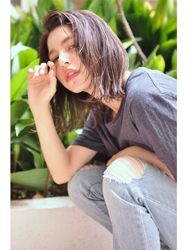 アイ(_i) #髪質改善#艶感#艶カラー#ナチュラル#京都駅#アッシュカラー