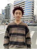 暖色color ×spikyshort