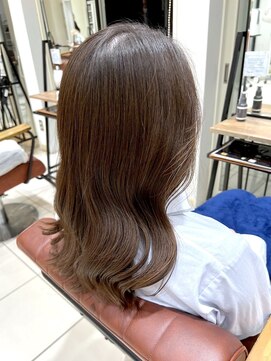 クアトログランシュ ひたちなか店(QUATRO×GranCieux) ヨシンモリ(韓国風くびれ巻き髪)【ひたちなか/韓国風ヘア】