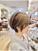30代40代50代ショートボブショートマッシュ