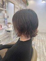 フゥカ 売市店(fuka)&nbsp;無造作パーマスタイル