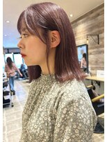 ラボヌールヘアー 札幌店(La Bonheur hair etoile) 【熊澤】1ブリーチ◯ラベンダーベージュ