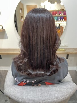 シアエミュー 新越谷店(SHEER emu) ほんのりピンクなバイオレットカラー