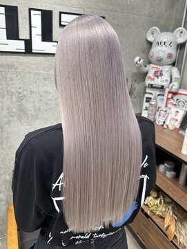 オルズ 渋谷(ALLZ) ハイトーンペールホワイトダブルカラーケアブリーチケアカラー