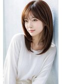 「ヘアスタイルにこだわるならストレートパーマ。」