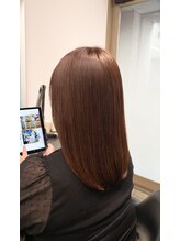 イレス 札幌円山店(IRESU) 切りっぱなしボブ/エアリーロング/美髪/ピンクブラウン/ショート