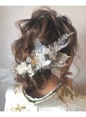 和装でも大人気♪ルーズなシニヨン