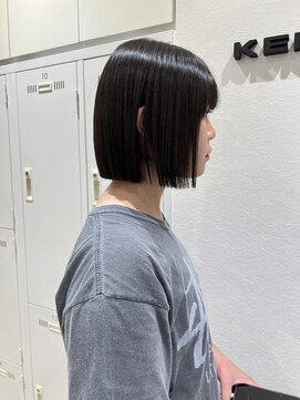ステラバイケンジ(STELLA by KENJE) 大人綺麗ボブ/藤沢/髪質改善縮毛矯正/ショート/脱白髪染め透明感