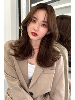 ランズ(LANDS)&nbsp;くびれヘア　レイヤーカット 【韓国ヘア 大阪 梅田】