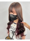 秋カラーエクステ