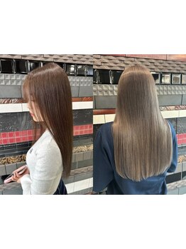 美髪を極める、厳選ブランド×Lia独自ケアで叶えるツヤ髪で差がつく[ブリーチ/髪質改善/ダブルカラー]