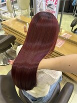 ゼスト 吉祥寺店(ZEST) 髪質改善/ハーフブリーチ/チェリーレッド/吉祥寺yuna