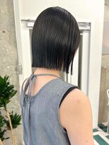 ノエ(noe)&nbsp;ミニボブ/オリーブグレージュ/20代30代mn-2