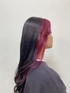 ディルガ ワッセ店(DILGA) フェイスフレーミング×ルビーピンク