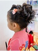 七五三ヘアセット