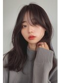 くびれヘア/セミロング/韓国レイヤー/【lana hair 新宿】