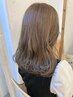 イルミナ使用 ブリーチなしダブルカラー+カット+髪質改善トリートメント