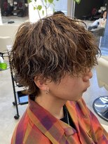 エデアンルクラ 下通(EDEAN Leclat)&nbsp;熊本メンズパーマ 波巻き ツイスパ ウルフ MEN'S HAIR