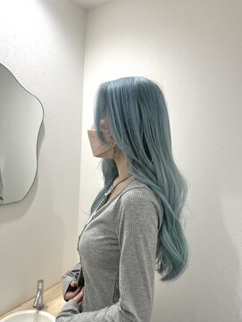 モニカ 栄店(MONIQA) 水色カラー