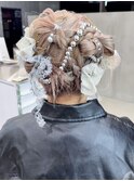 美髪ミディアム韓国ヘアおくれ毛前髪カット_ba543701