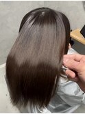 美髪矯正だからできるツヤ感