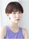 ナチュラルモードなマッシュショート