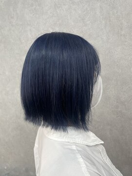 アン ブリーチ 大宮駅東口店(UN BLEACH) ブリーチ1回ネイビーブルーカラー♪♪