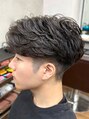 メルシー トータル ブランディング サロン(merci TOTAL BRANDING SALON)&nbsp;メンズフェザーパーマおすすめです。横浜駅/メンズパーマ/
