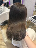 ロンド フィーユ(Lond fille)&nbsp;オリーブグレー/グランマッシュ/ココアベージュ/レイヤーカット