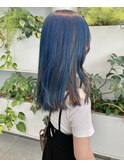 （mutsumi.）ブルーアンブレラ＊大人ガーリー