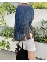 オーセンヘア(AUTHEN.HAIR)&nbsp;（mutsumi.）ブルーアンブレラ＊大人ガーリー