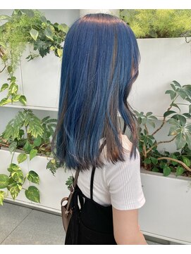 オーセンヘア(AUTHEN.HAIR) （mutsumi.）ブルーアンブレラ＊大人ガーリー