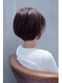 襟足すっきり似合わせカットショートボブ20代30代
