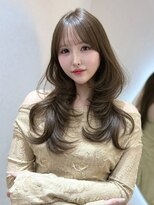 エレリー 名駅(EleRe)&nbsp;ハッシュカット/レイヤーカット/オリーブベージュ/名古屋/名駅