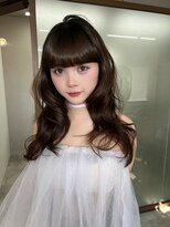 ボタン ハカタ(VOTAN hakata)&nbsp;【前田七音】レイヤーカット/韓国ヘア/ブリーチなし/グレージュ