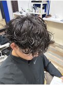 メンズシャドウパーマ