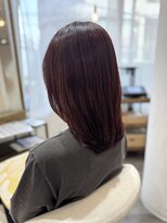 ウミネコ 表参道店(Umineko)&nbsp;ダメージケアしながらピンクブラウンミディ