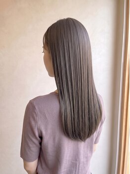 ダスク 武蔵小杉(dusk)の写真/【髪質改善】デザインカット＋柔らかコスメ縮毛矯正＋超音波TR￥13000☆より柔らかくよりダメージレスに♪