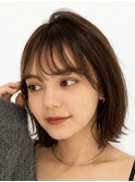 レイヤー/ミルクブラウン/ダークパープル/夏のヘアアレンジ